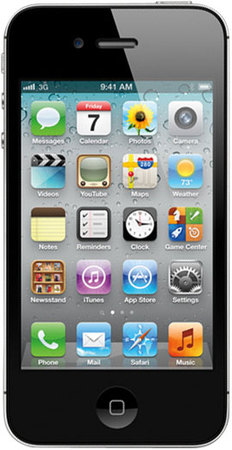 Смартфон APPLE iPhone 4S 16GB Black - Лесосибирск