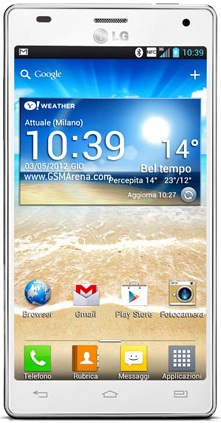 Смартфон LG Optimus 4X HD P880 White - Лесосибирск