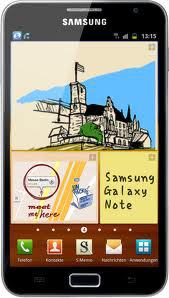 Смартфон Samsung Galaxy Note GT-N7000 Blue - Лесосибирск